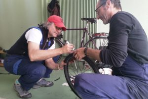 Velo-Putz-und-Flick-Tag in Arlesheim (BL)